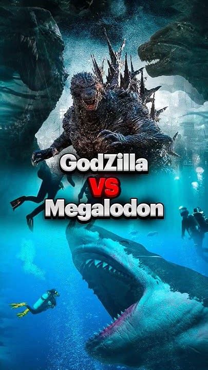 Godzilla Vs Megalodon Who Would Win Youtube