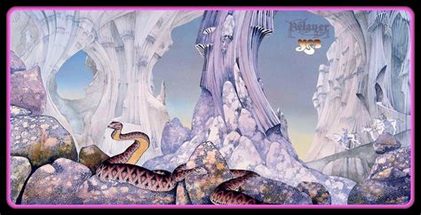 6 YES Relayer Album Fold-out Art Vinyl Sticker. Classic Rock Band Decal ...