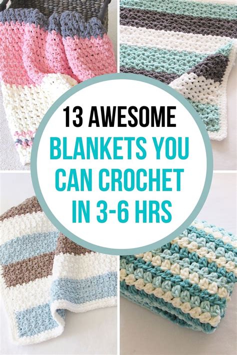 Crochet Baby Blankets That Take Only Hours Crochet Dreamz