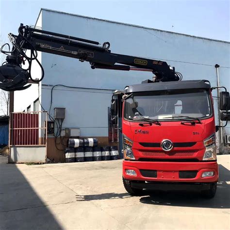 Mobile Electric Hydraulic Knuckle Boom Max Lifting Capacity Ton