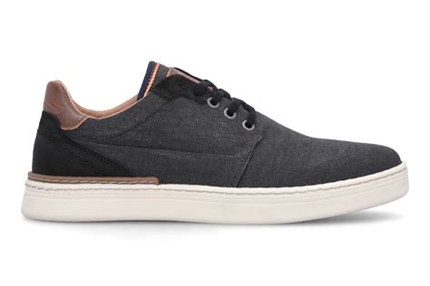 Ripley Zapatillas Hombre Textil Negro Cardinale Carnaby