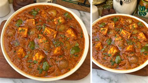 Paneer Kolhapuri Recipe Spicy Restaurant Style Paneer Recipe Paneer