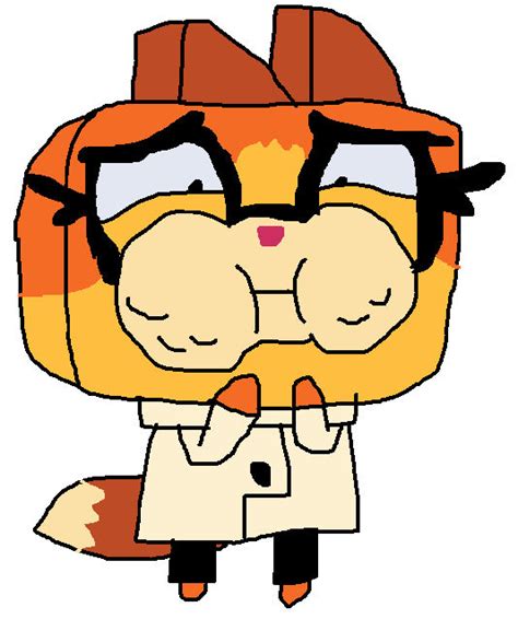 Unikitty Dr Fox Puffy Cheeks By Furryanimal66alt On Deviantart