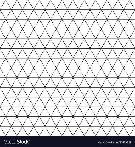 Seamless triangle geometric pattern background Vector Image