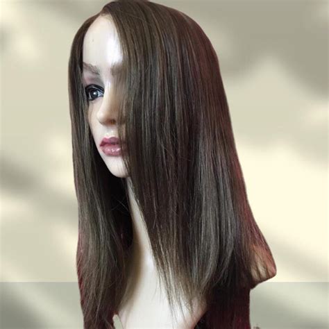 Brown synthetic wig by natural image Hd lace front t... - Depop