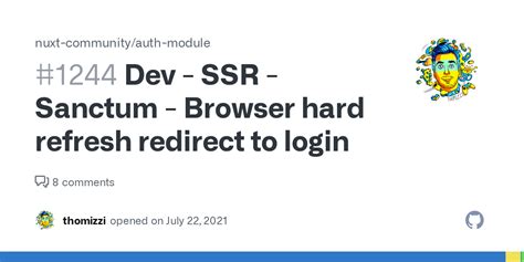 Dev SSR Sanctum Browser Hard Refresh Redirect To Login Issue