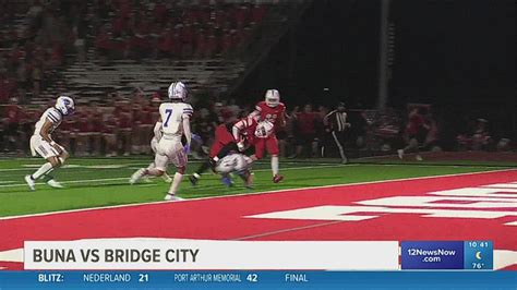 Buna High School Falls To Bridge City 23 20 Youtube