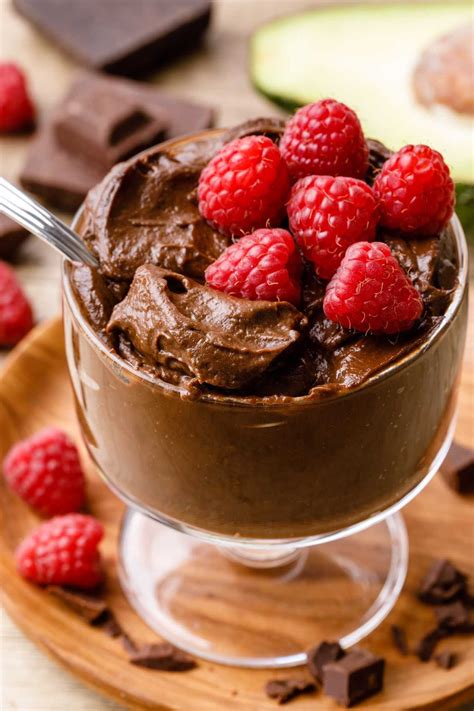 Fluffy Avocado Chocolate Mousse Dark Chocolate Avocado Mousse Gimme