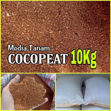 Kg Cocopeat Media Tanam Cocopit Serbuk Sabut Kelapa Lazada Indonesia