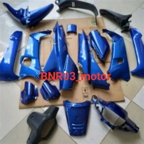 Jual Cover Body Fullset Halus Kasar Motor Honda Supra X Lama Warna