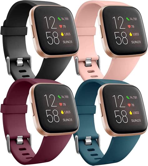 Classicase Bandas De Repuesto Compatible Con Fitbit Versa Versa