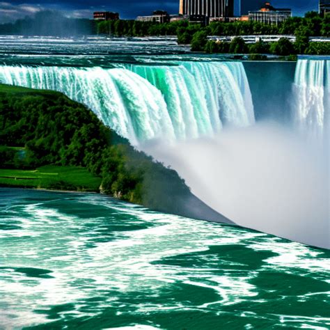 Cinematic Niagara Falls Ultradetailed Graphic · Creative Fabrica