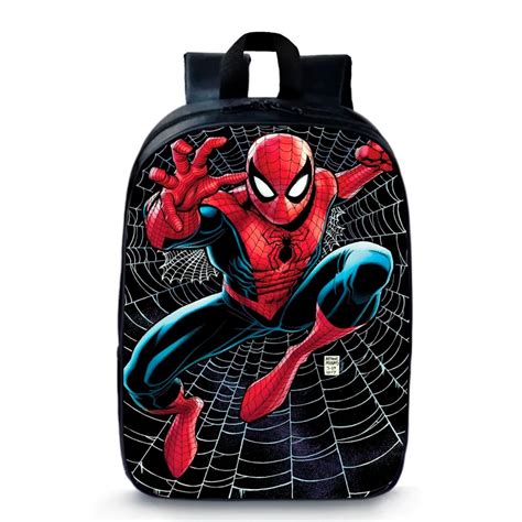 Mochila Pequena Pr Escolar Homem Aranha Escorrega O Pre O