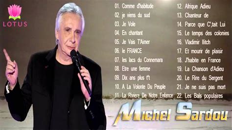 Michel Sardou Greatest Hits Of Michel Sardou Youtube