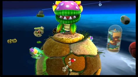 Super Mario Galaxy Boss 1 Dino Piranha YouTube