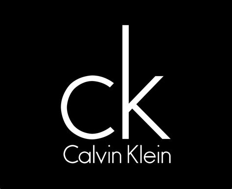 Calvin Klein Brand Clothes Fashion White Logo With Name Symbol Design