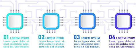 Computer Science Infographic Chart Design Template Workflow Graph Vector Vector, Workflow, Graph ...