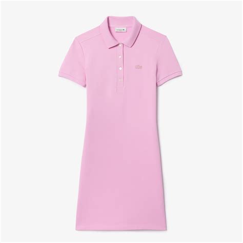 Γυναικείο Stretch Cotton Piqué Polo Φόρεμα Lacoste Greece Online Boutique