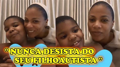 YOLA ARAÚJO NÃO DESISTA DO SEU FILHO AUTISTA YOLA ARAÚJO EMOCIONA