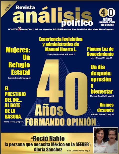 Edición 40 Años Revista Análisis Político