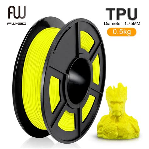 Tpu D Filament Flexibele Gele Kleur Filamenten Grandado