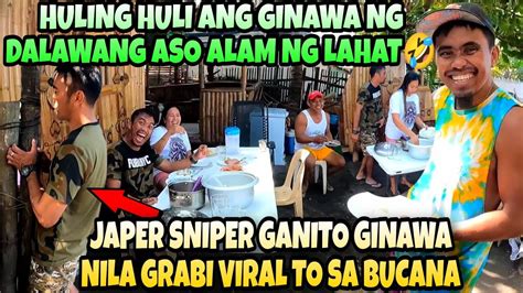 BISTADO NI JAPER SNIPER HULING HULI ANG DALAWANG ASO NAG ALULONG VIRAL