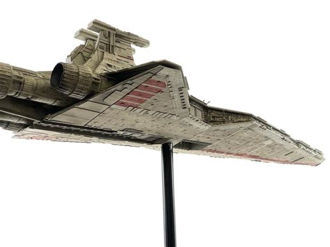 Lot Large Star Wars Iii Revenge Of The Sith Venator Class Republic Destroyer 1 1092 Scale