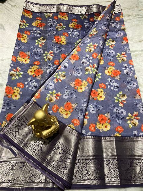 Mangalagiri Pure Pattu By Cotton Sarees