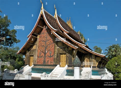 Vat Xieng Thong Temple Luang Prabang Laos Stock Photo Alamy