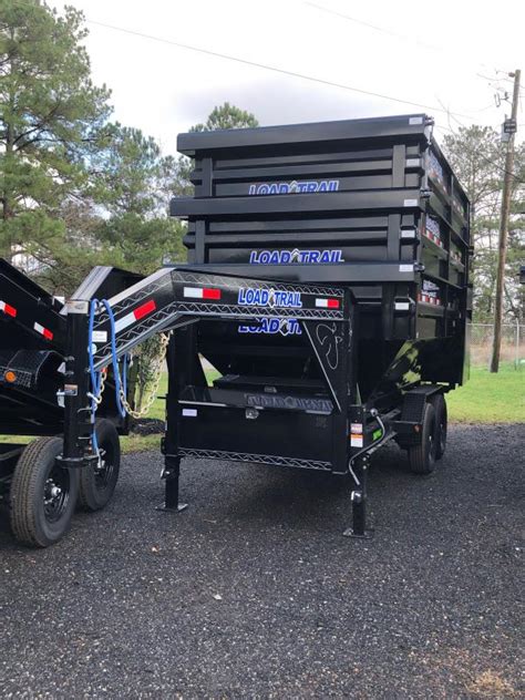 New Load Trail Ft X Ft K Tandem Axle Roll Off Triple Box