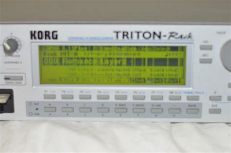 Korg Triton Rack Module Sampler W Replacement Power Supply And