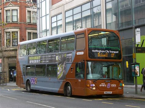 Nottingham City Transport Scania Omnideckka Elc Yn Flickr