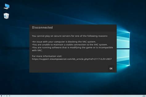 Steam Is Disconnected By Vac On Windows Fix It Now