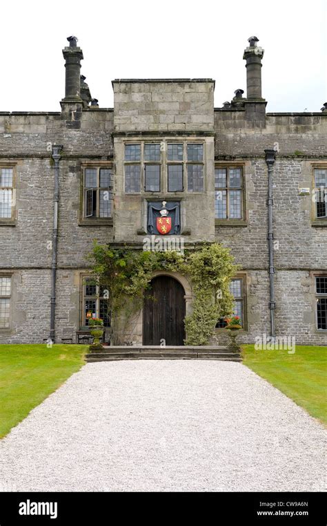 Tissington hall Derbyshire england uk Stock Photo - Alamy