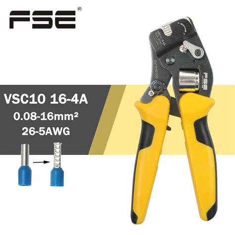 Hand Tools Mini Type Self Adjustable Crimping Plier VSC10 16 4A Special