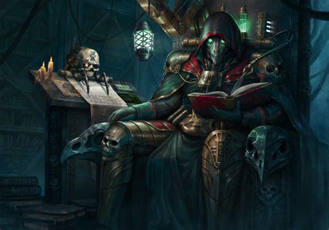 Warhammer 40k Artwork — Techpriest Inquisitor By Koh Lj