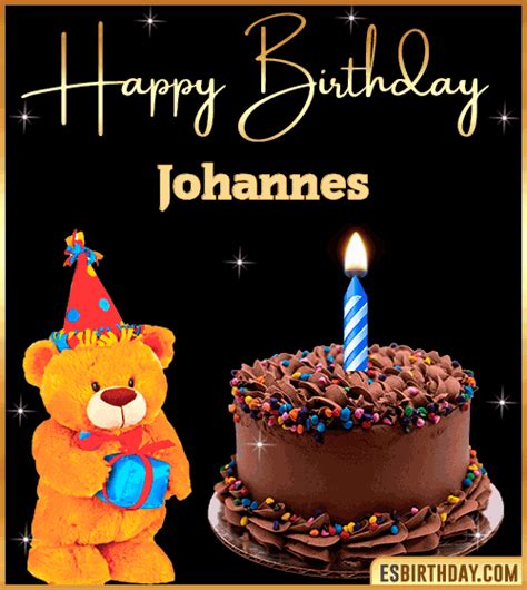 Happy Birthday Johannes Images Animated Wishes Gifs