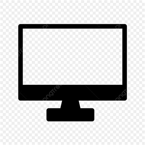 Lcd Vector Icon Lcd Led Screen Icon Png And Vector With Transparent