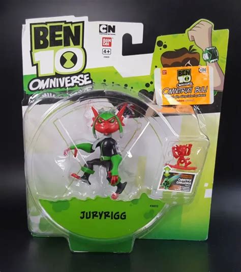 Ben Omniverse Juryrigg Action Figure Omnitrix Challenge