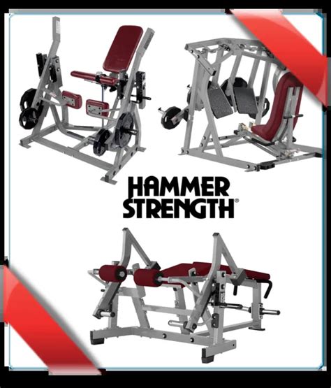 Hammer Strength Plate Loaded Lower Body Circuit Pro Gym