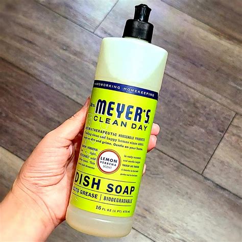 Mrs Meyer S Clean Day Lemon Verbena Dish Soap Reviews Abillion