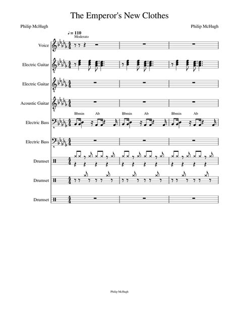 Emperor's New Clothes Song - The Emperor's New Clothes Sheet music for Voice (other) (Solo ...