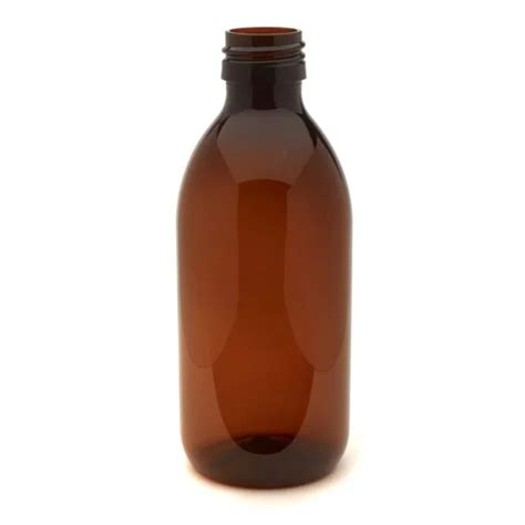 Ml Amber Pet Syrup Bottle Wains Of Tunbridge Wells