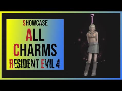 All Attache Case Charms In Resident Evil 4 Remake