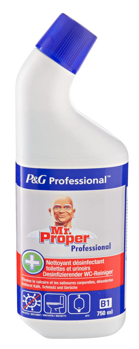 P G Professional Kraftvoller Wc Reiniger Mr Proper Ml