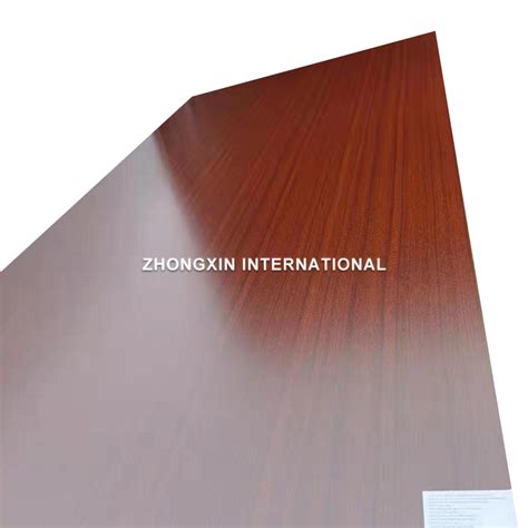 Melamine Laminated Plywood Zhongxin Group Linyi Zhongxin China Green