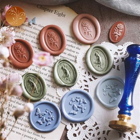 Oval Wax Seal Stamp | Wax stamp, Custom wax stamp, Wax seals