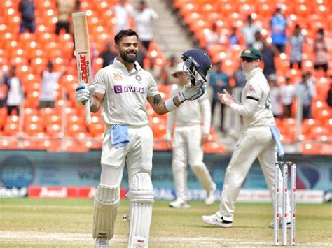 Ind Vs Aus Virat Kohli Ends Test Century Drought Scores A Ton After