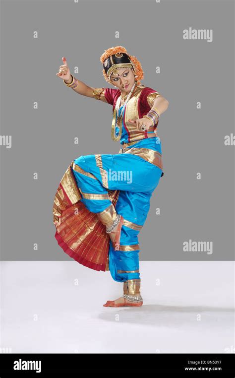 A pose of Lord Shiva a posture in bharat natyam Stock Photo - Alamy