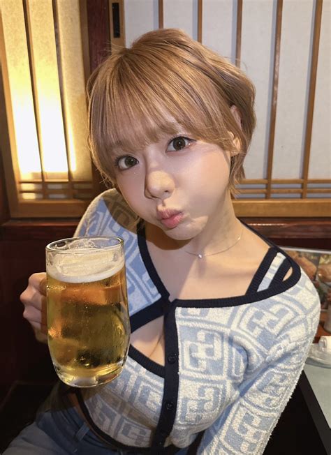 ིྀ浜崎真緒♡ ིྀ On Twitter 今日も一日お疲れ様です🍻💓